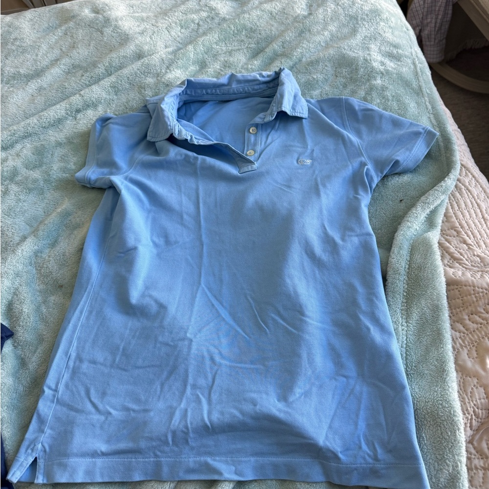 Vineyard Vines Light Blue Polo Shirt